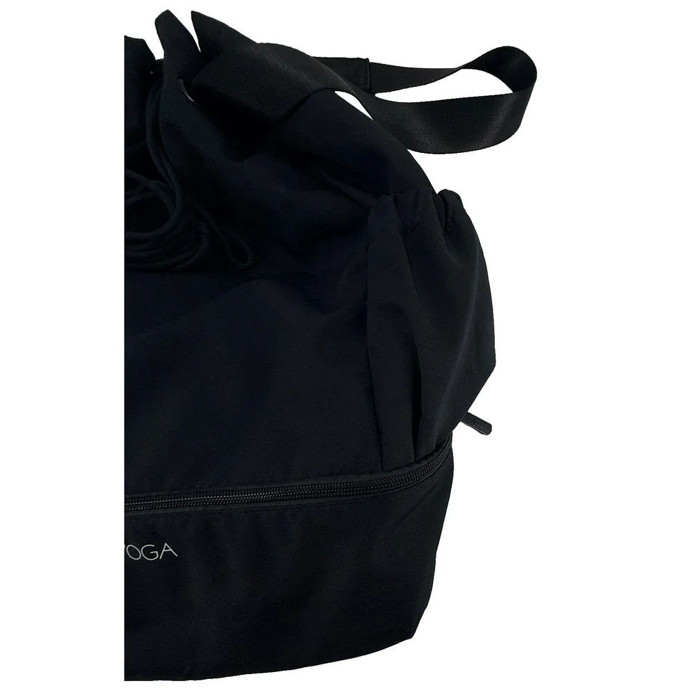 Beyond Yoga Backpack Black Drawstring Gym Yoga Bag Travel‎ Athlete Multi Pocket